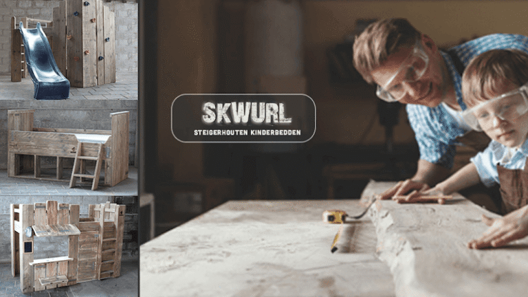 Skwurl | Steigerhouten Kinderbedden