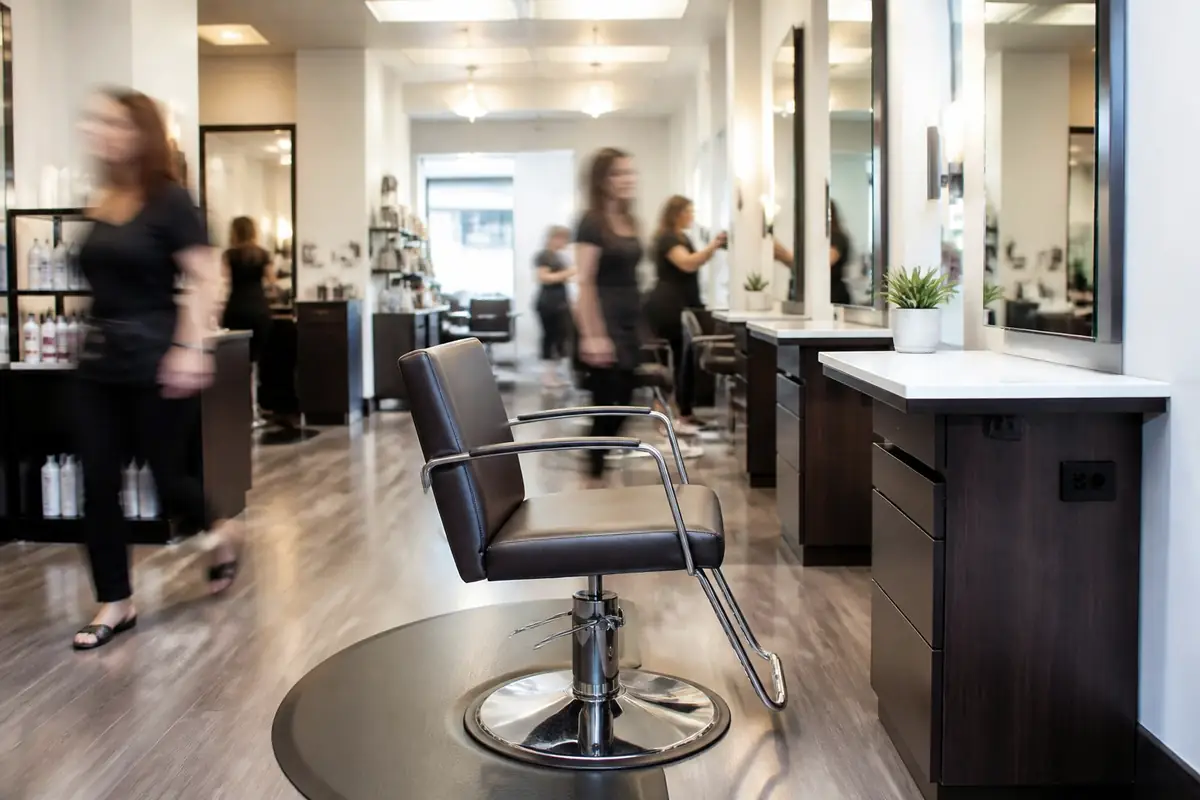 beauty-salons - blurred-figure