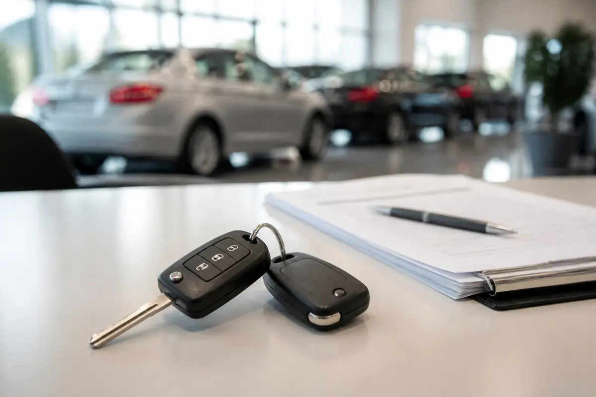 car-dealership - Close-up-of-g
