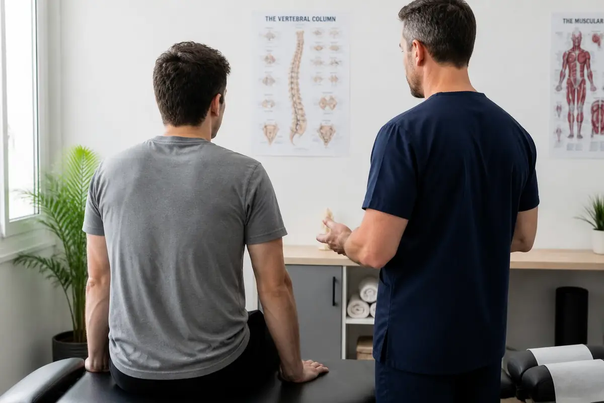 chiropractors - patient-sittin