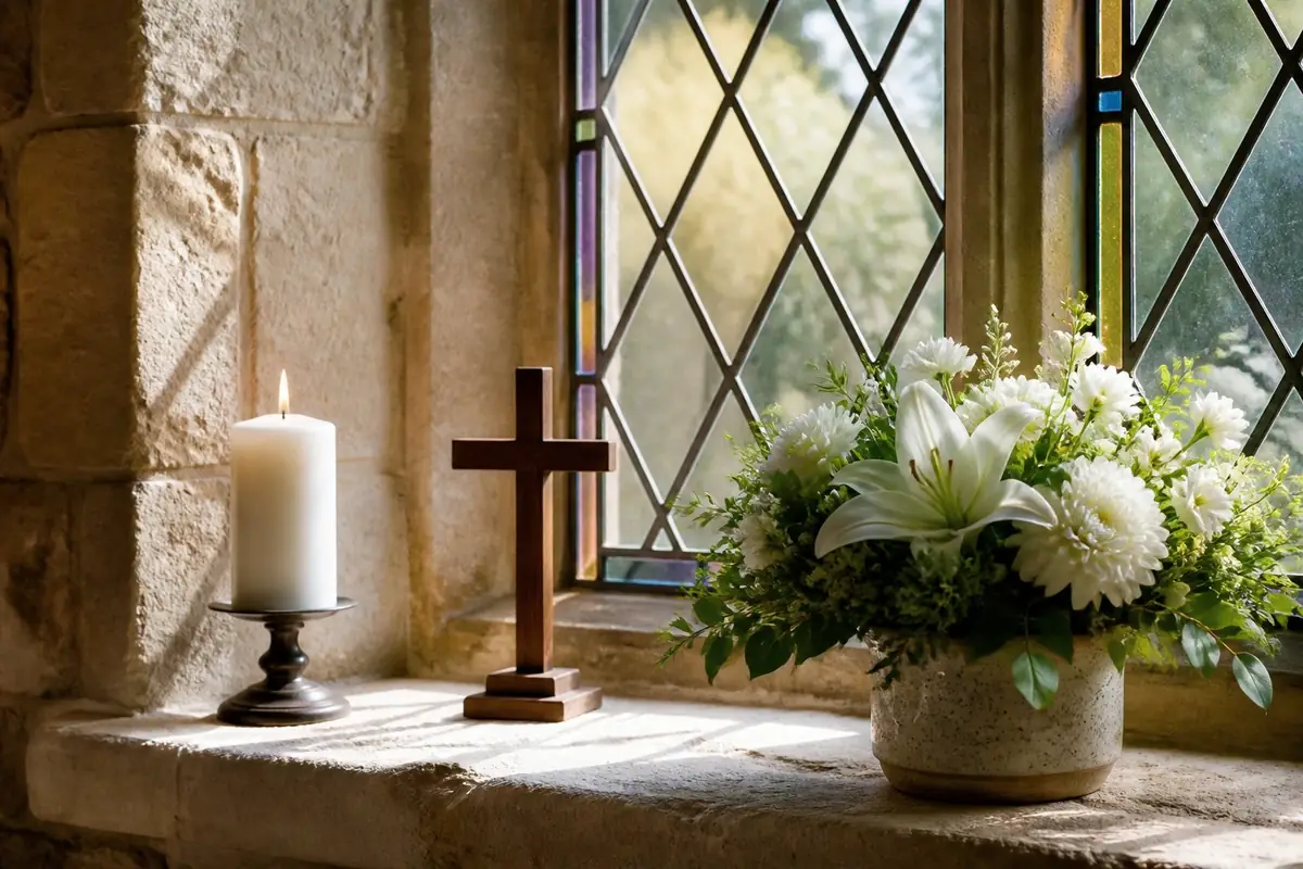 churches - church-window-ledge