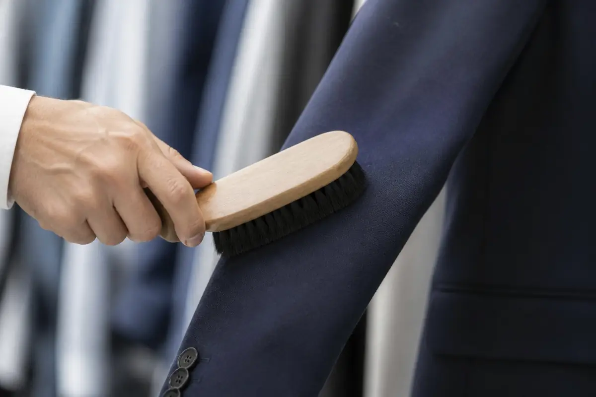 dry-cleaners - close-up-of-a-f