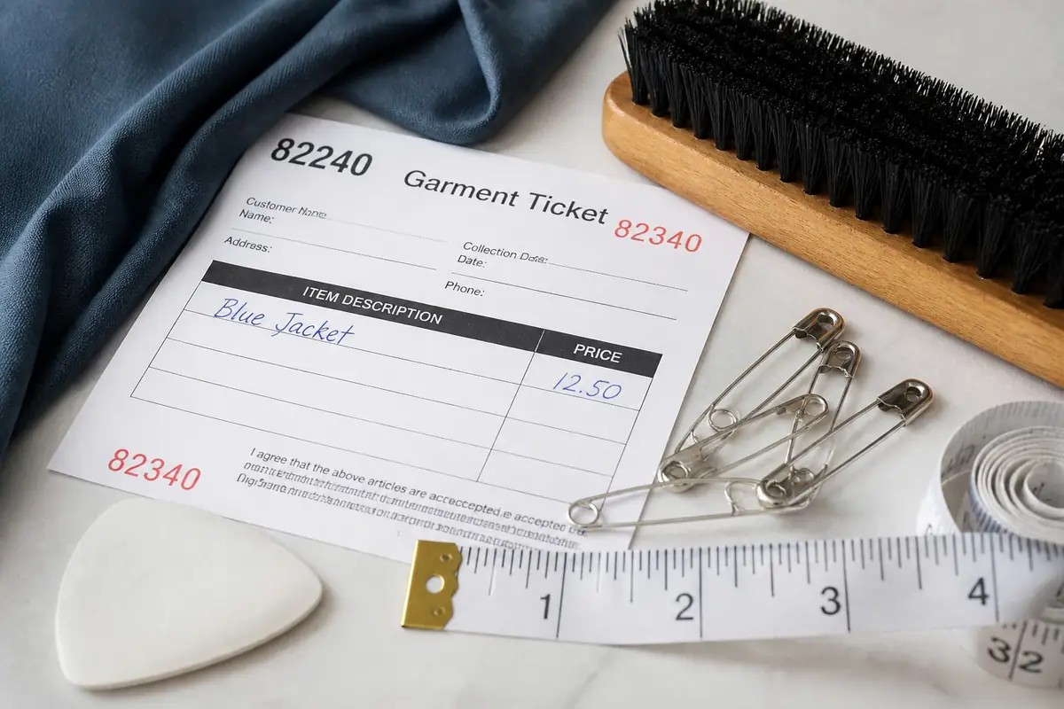 dry-cleaners - close-up-of-a-g