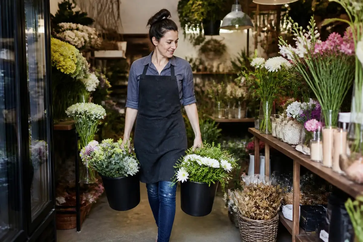 florists - florist-carrying-se