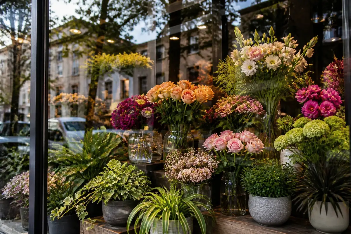 florists - flower-shop-window-
