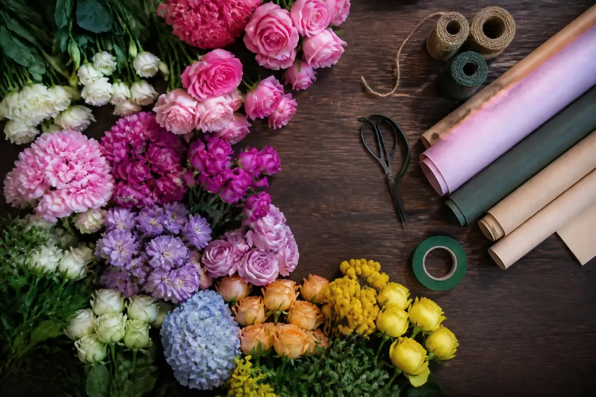 florists - overhead-compositio