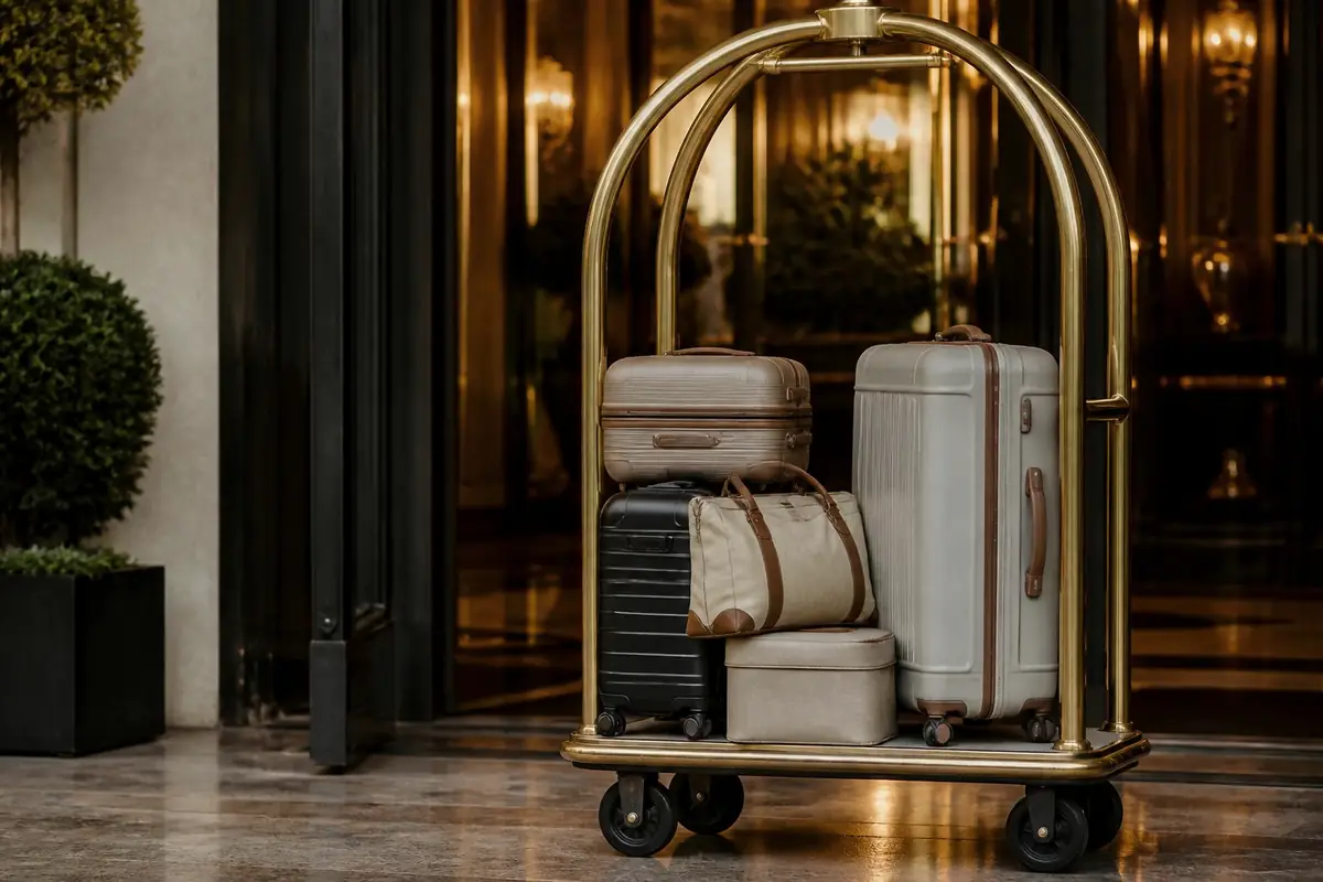 hotels - close-up-of-a-brass-l