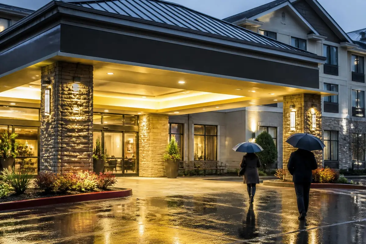 hotels - exterior-entrance-of-