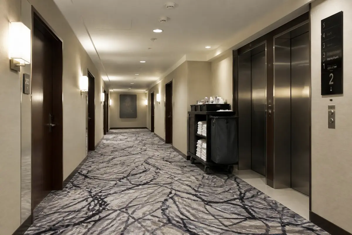 hotels - quiet-guest-corridor-