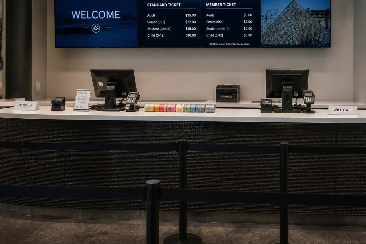 museums - attractions - ticket