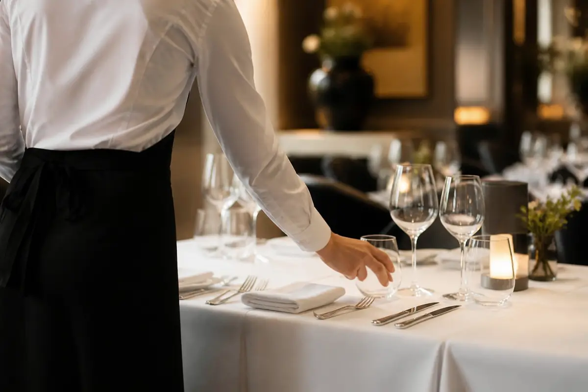 restaurants - staff-member-set