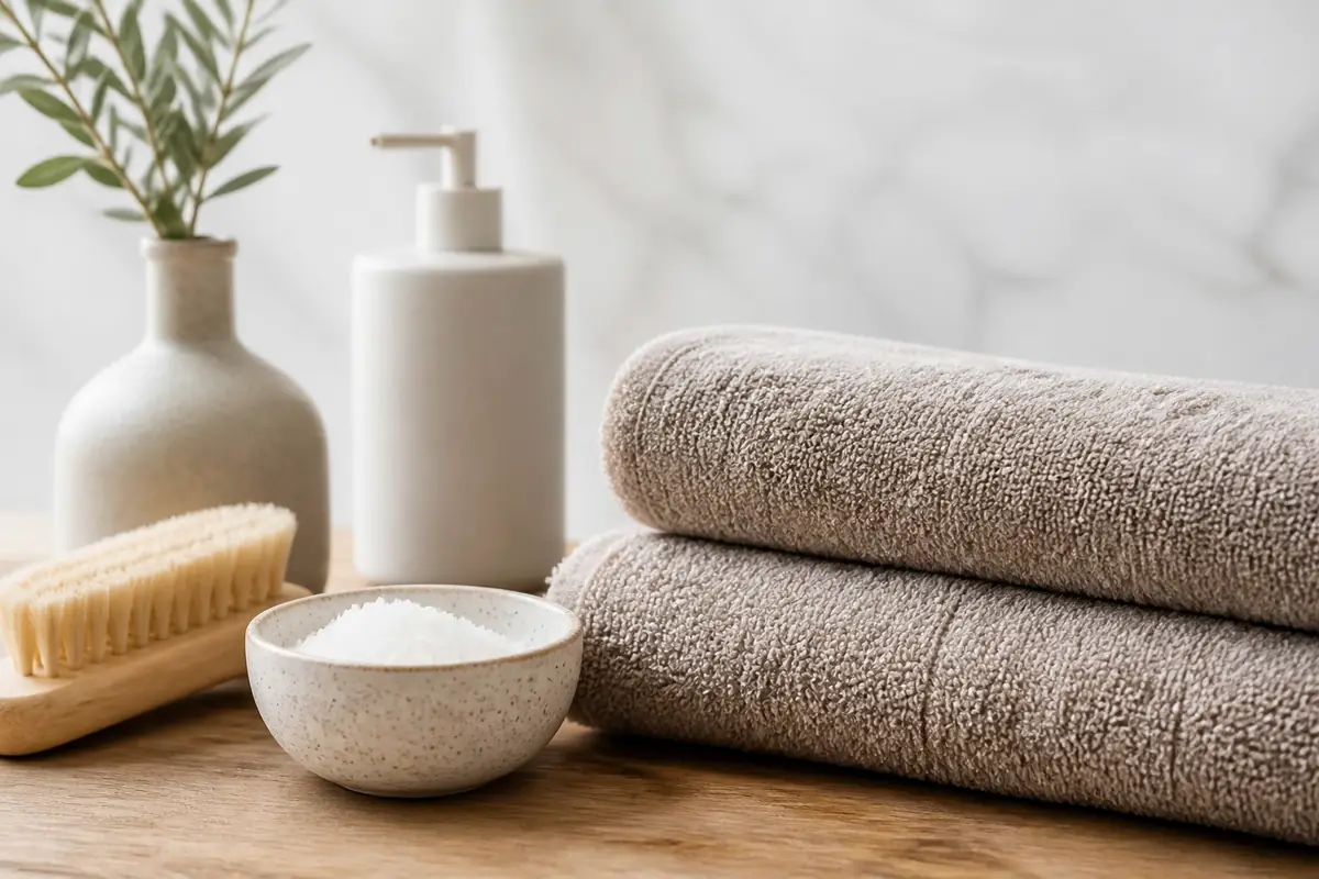 spas - close-up-of-neatly-fold