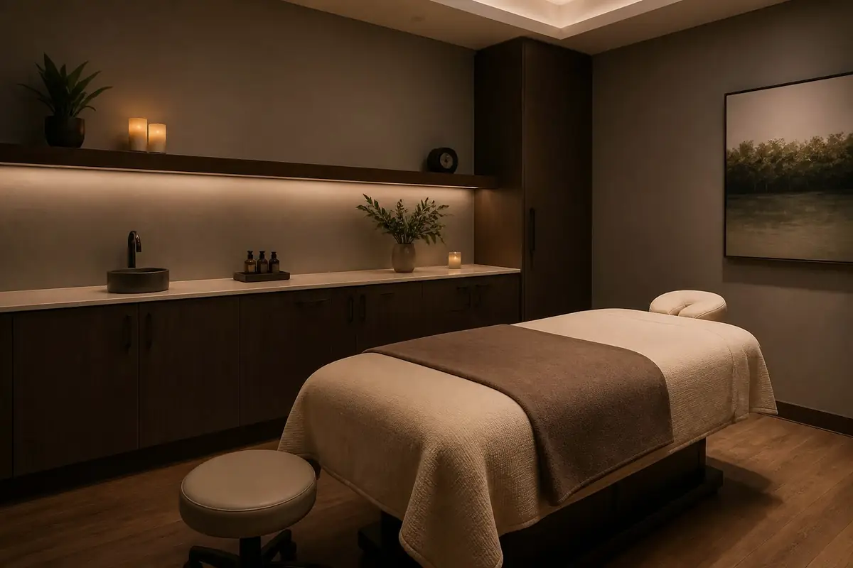spas - quiet-massage-room-with