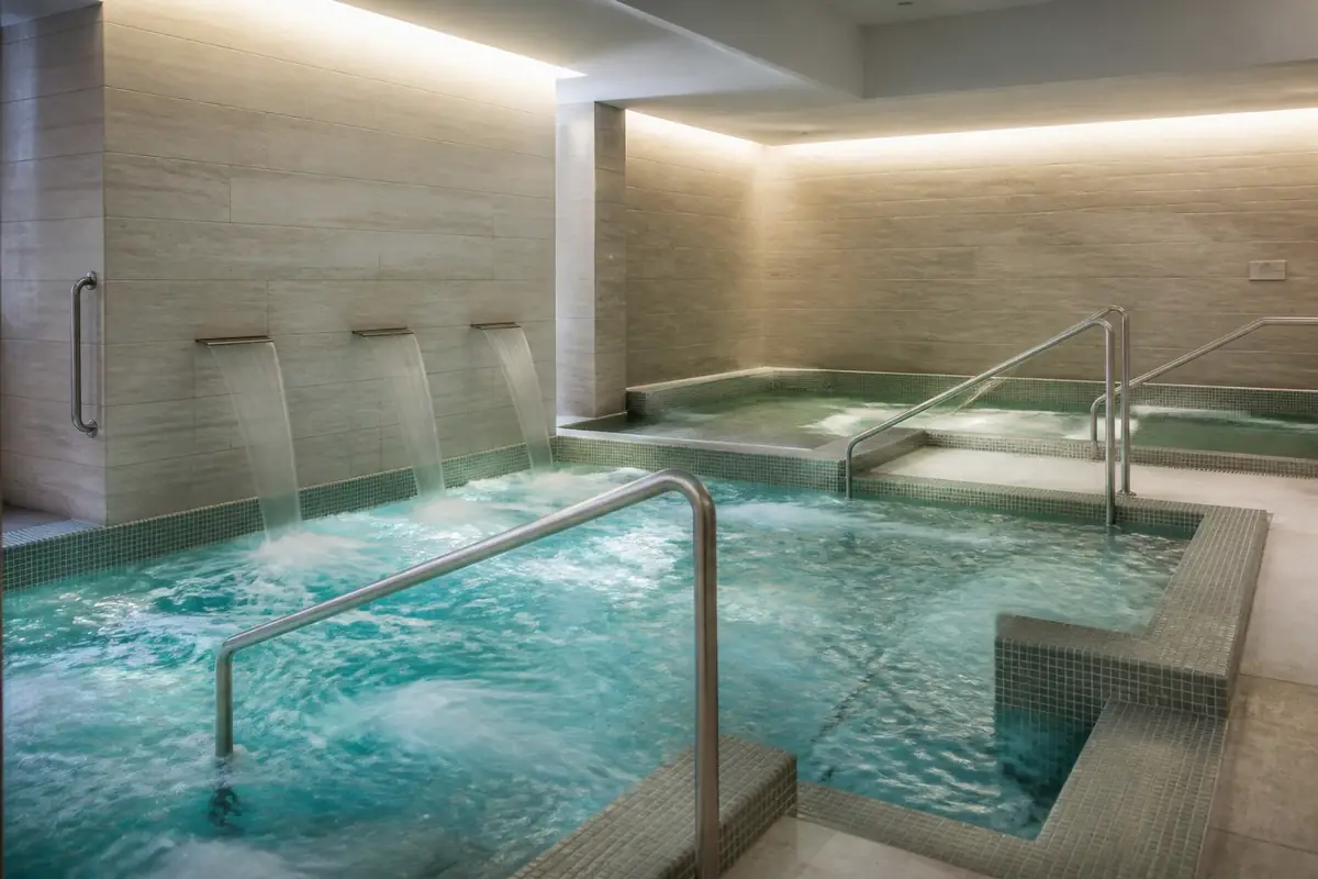 spas - softly-lit-hydrotherapy
