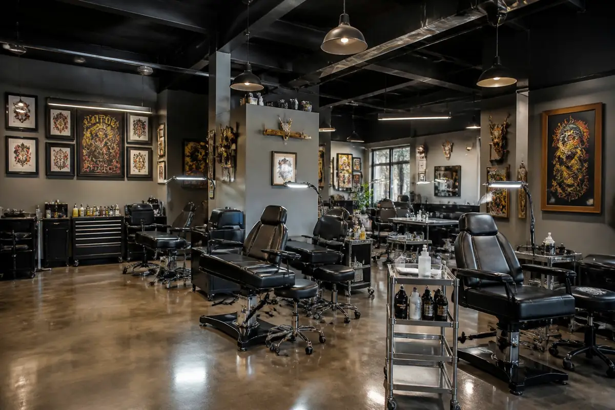 tattoo-studios - wide-interior