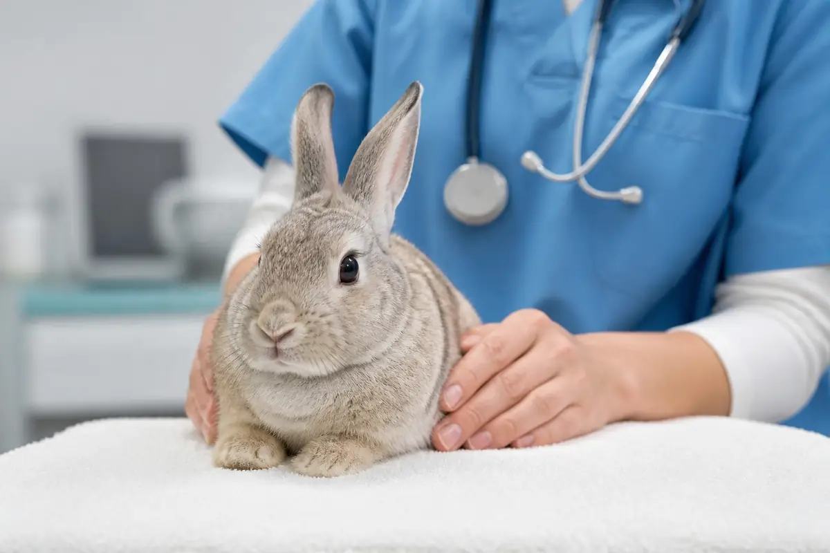 veterinarians - rabbit-on-a-to