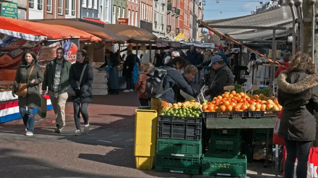 Fruit stall on the Albert Cuypmarkt, Amsterdam