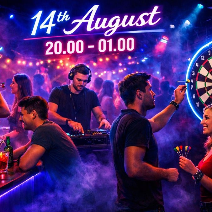 Dance, Dine & Dart Social Night