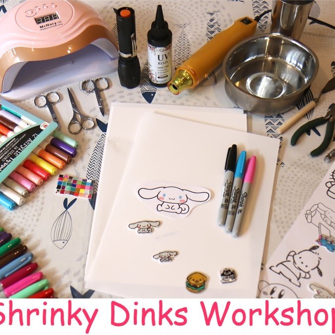Shrinky Dinks & Retro Charm Crafting Workshop