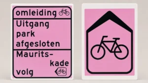 pink signs