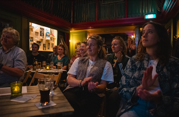Dutch-language listening songs by Wiekeliedjes in Torpedo Theater
