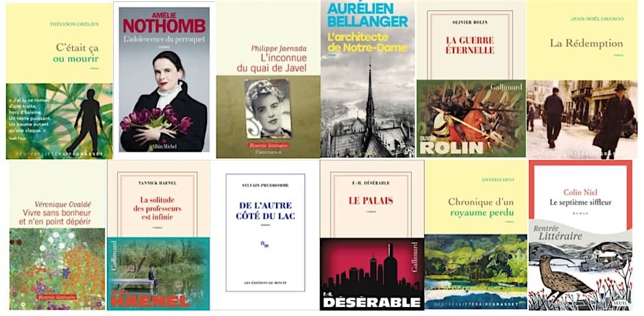 French autumn book previews at Le Temps Retrouvé