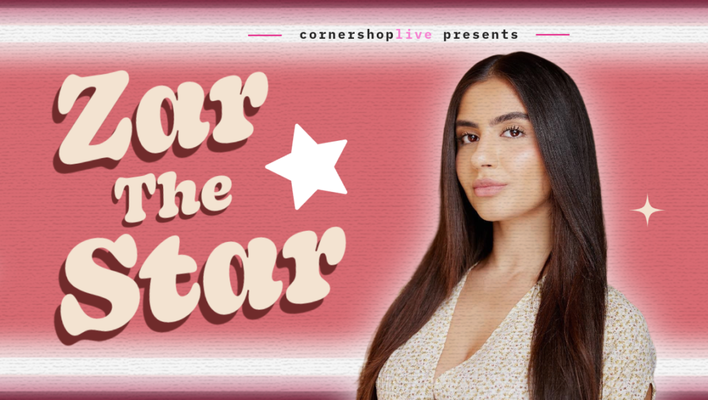 ZAR THE STAR headlines Southend Comedy Club