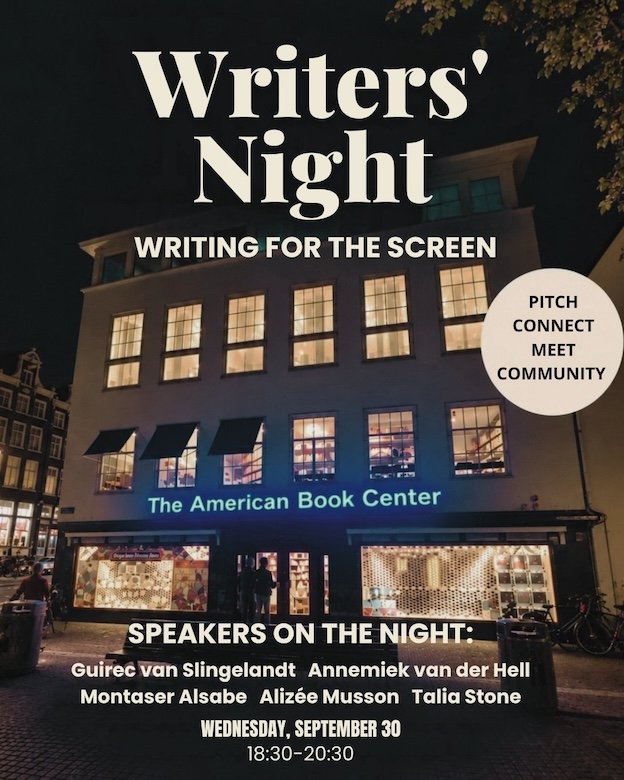 Writers’ Night Fall Edition, on writing for the screen
