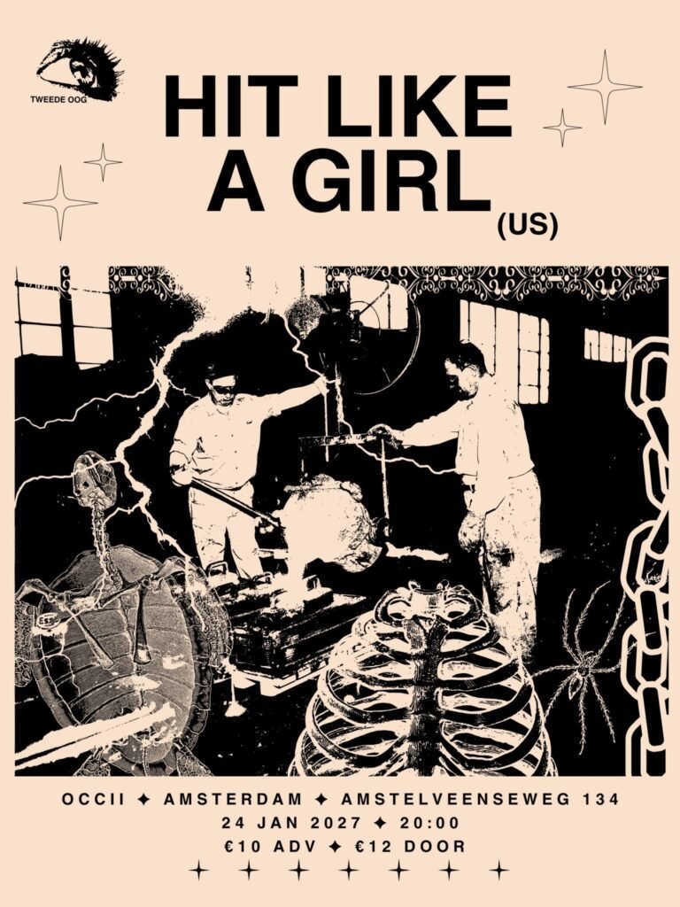 Queer emo-pop project Hit Like a Girl on their European tour