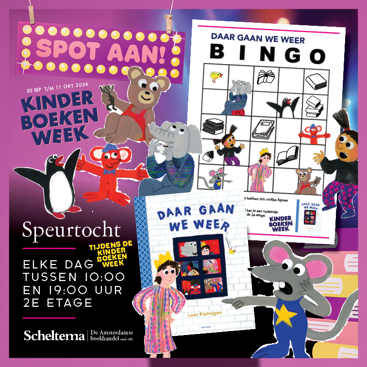 Kinderboekenweek bingo hunt through Scheltema’s shelves
