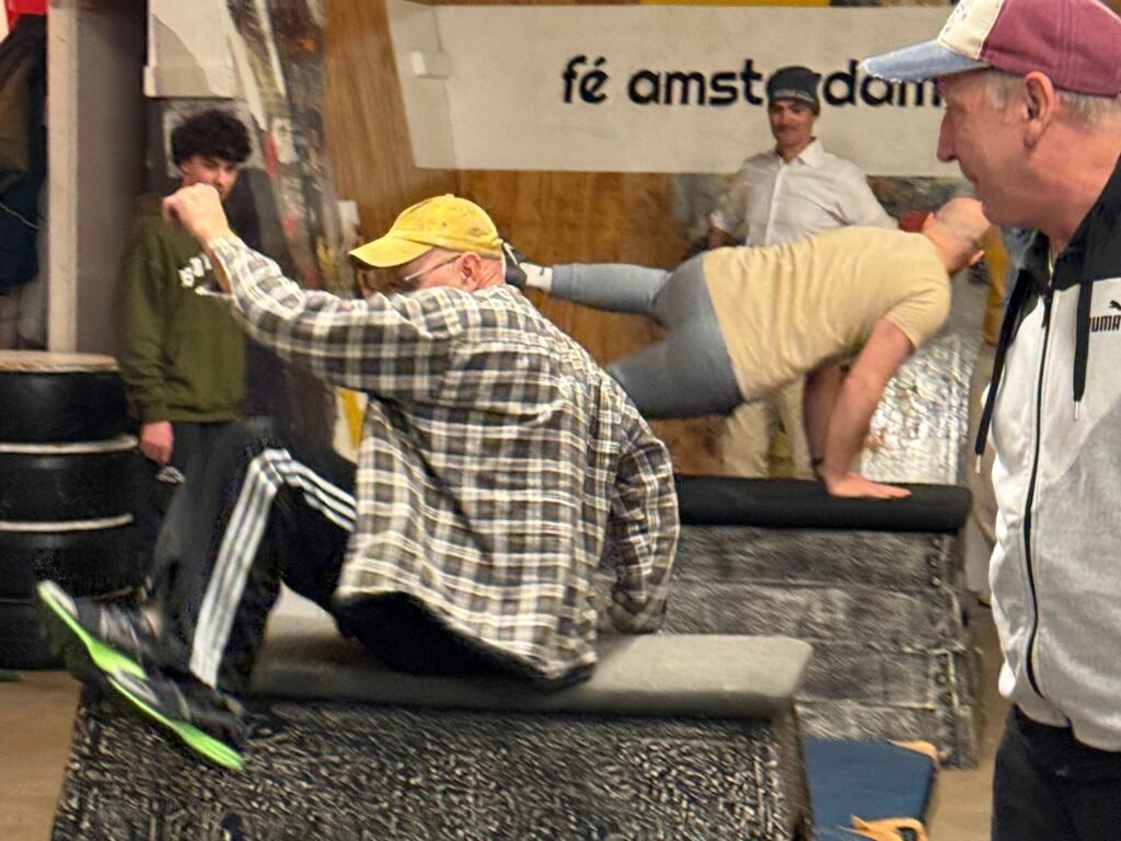 A free beginner freerunning session tailored for older adults