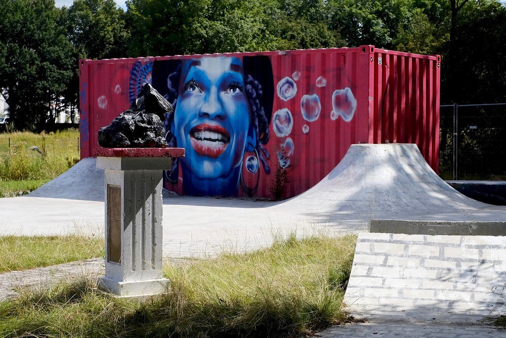 New skatepark opening party beside Roze Tanker
