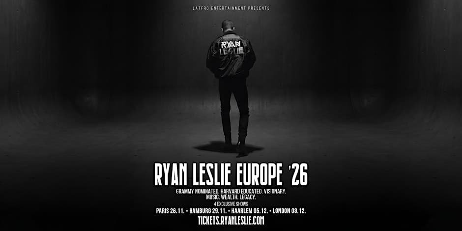 Ryan Leslie brings European tour to Patronaat