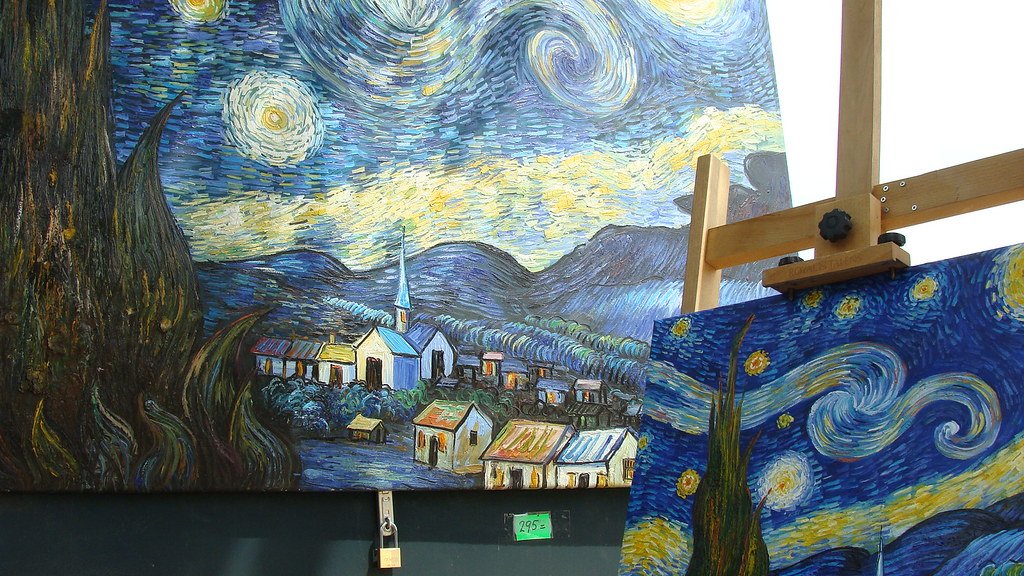 Paint a contemporary still life in impressionist style