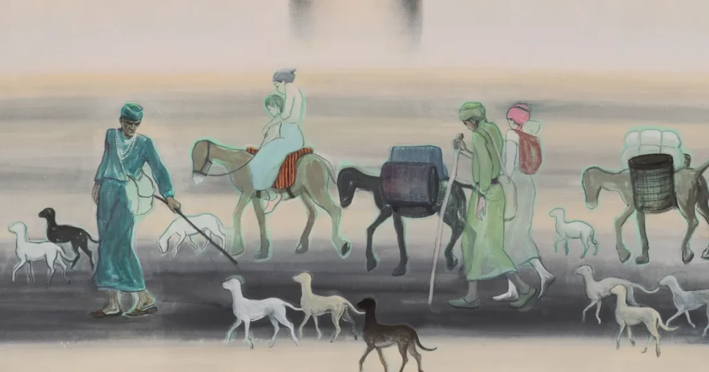 Charles Avery’s imaginary wilderness drawings at GRIMM