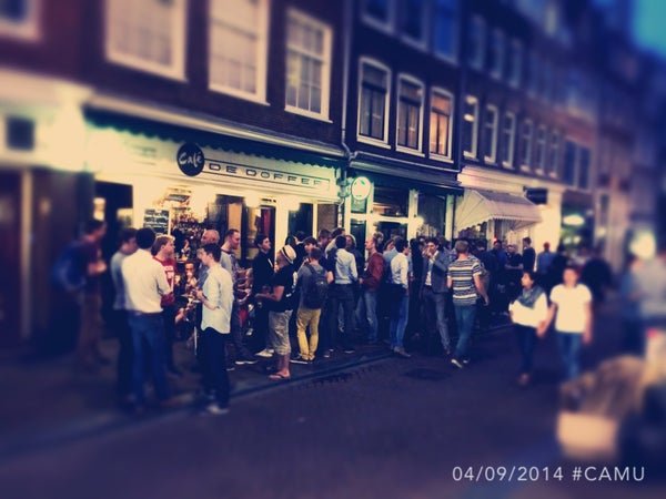 Hackers & Founders Meetup in a Jordaan café