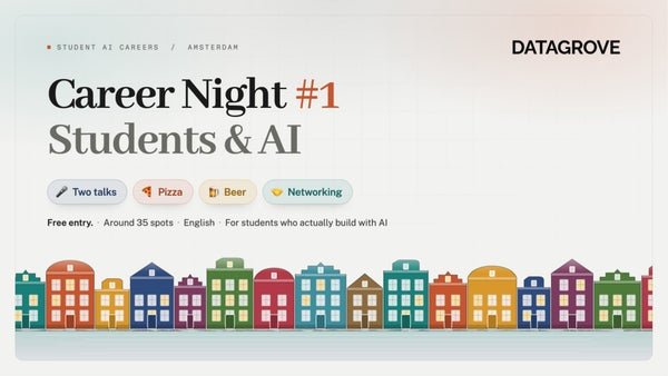 Talks, pizza and networking at Career Night: Students & AI