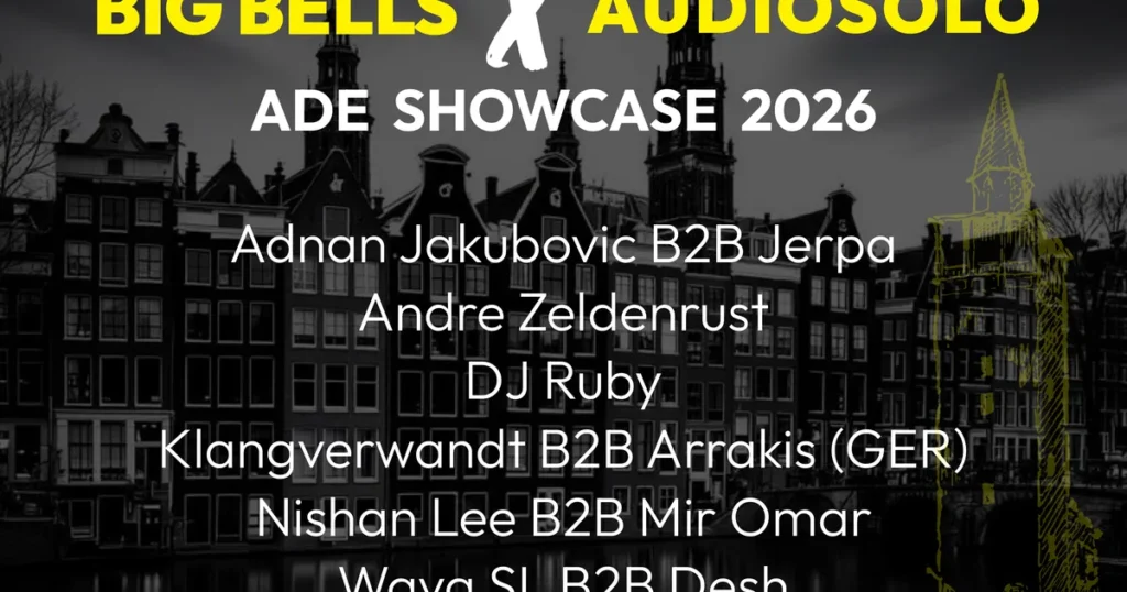 Melodic and progressive afternoon sets at Big Bells x Audiosolo