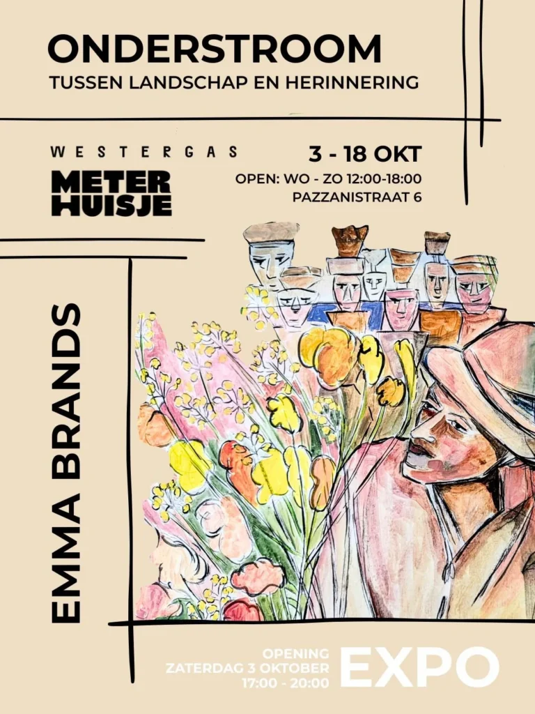 Emma Brands exhibition opening: Onderstroom at Westergas