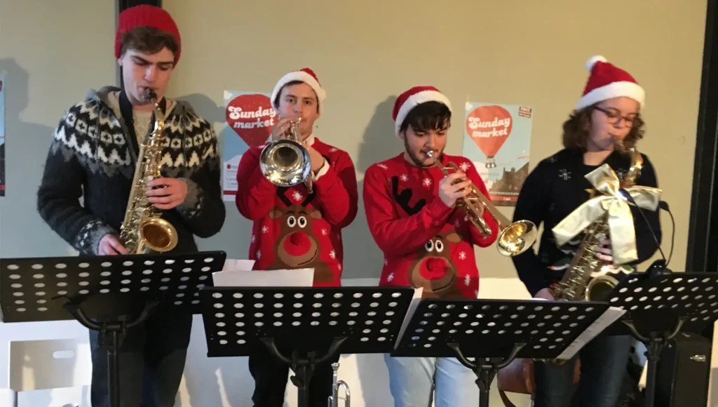 Stalls, mulled wine and live tunes at Funky Xmas Market