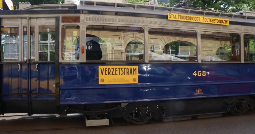 Ride the Verzetstram through wartime Amsterdam landmarks