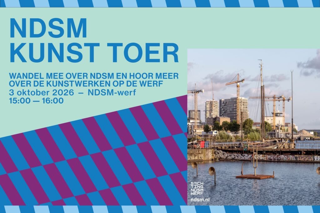 NDSM Kunst Toer with artist Henk Schut