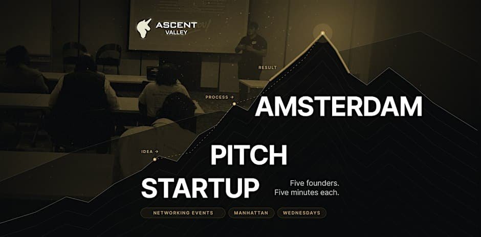 Slideless founder pitches and topical roundtable chats