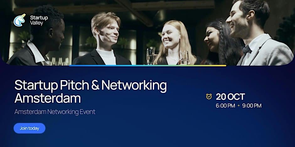 Pitch your venture at Startup Valley’s founder night