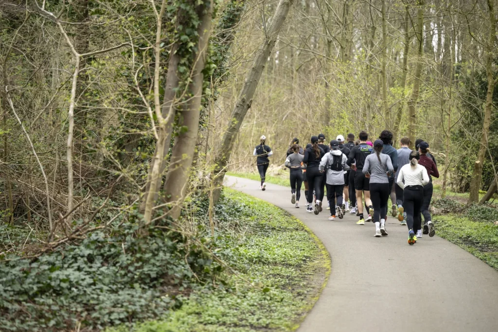 Seven social kilometres with Myrunspiration Run Club