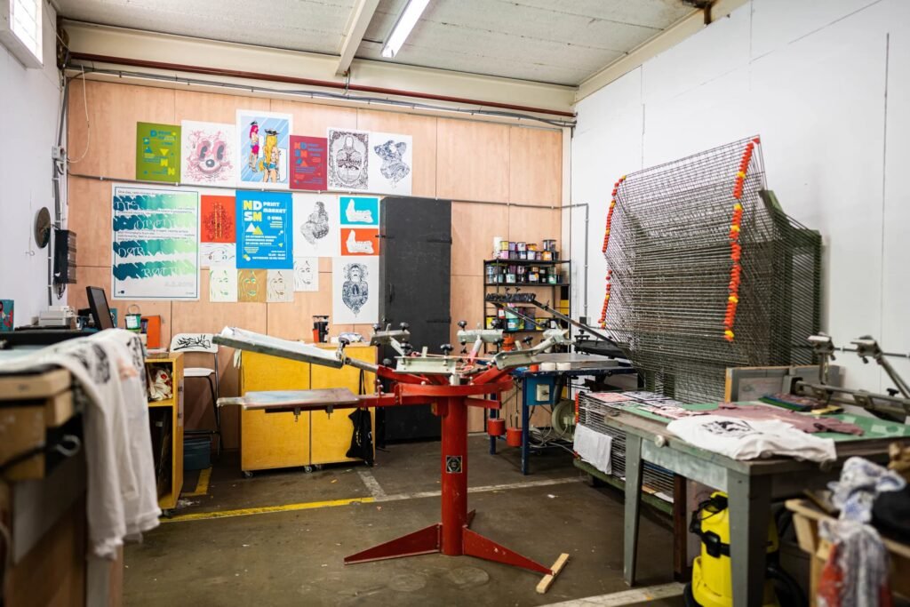 Print your own A4 artwork onto t-shirts in Oost