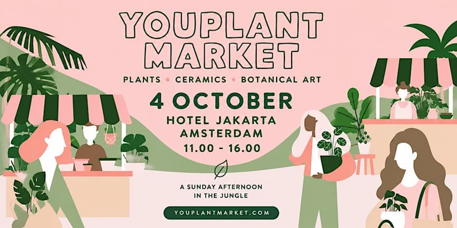 Fifth edition of the indoor Youplant Market at Hotel Jakarta