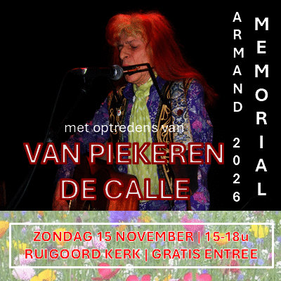 Armand Memorial concert celebrating the Dutch protest singer