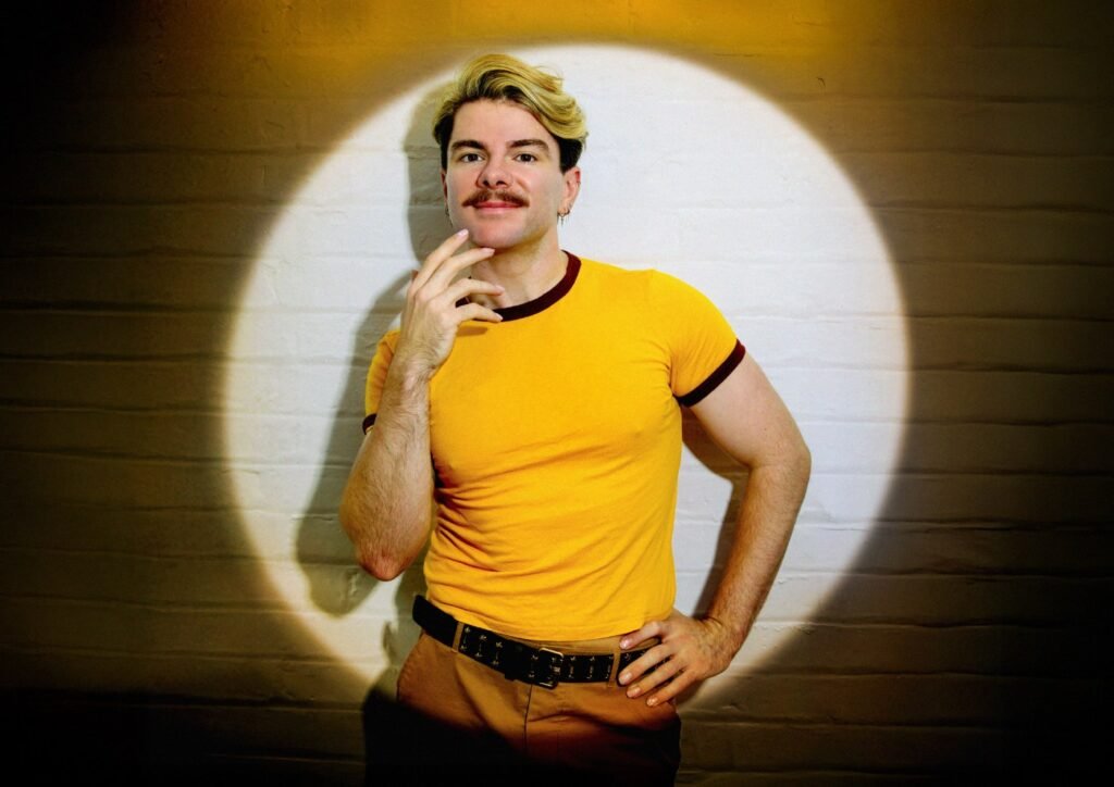 Social media comic Christopher Hall performs Pizazz