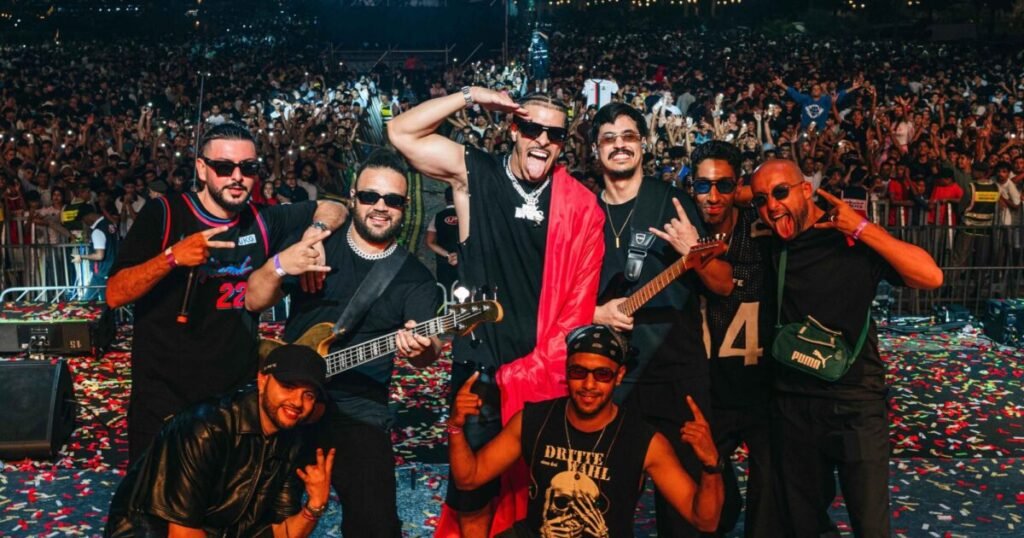 Moroccan rap upstairs from Dizzy DROS